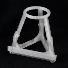 gelo creme cone suporte jardim 3d print model - Mito3D