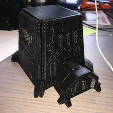 Sci Fi Festung Tischplatte 3d print model - Mito3D