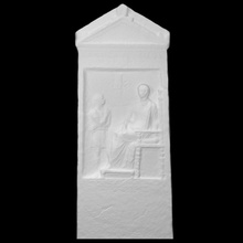 lapide caius popillius scansione tomba stele 3d print model - Mito3D