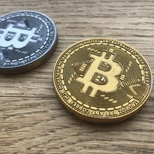 bitcoin fan art coin cryptocurrency 3d print model - Mito3D