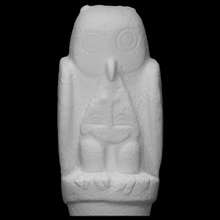 statue owl scan animal bird 3d print model - Mito3D