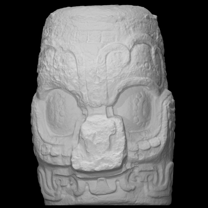 altar support scan architecture 3D print model - Mito3D