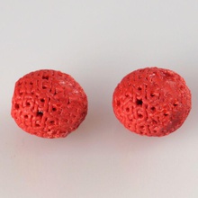 double woven egg earrings jewellery resin competition-b9-valentines-day 3d print model - Mito3D