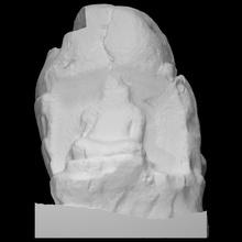 ipotetico olmec testa scansione calcolo monumento astratto 3d print model - Mito3D