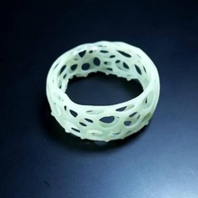 souple bracelet bijoux cercles 3d print model - Mito3D
