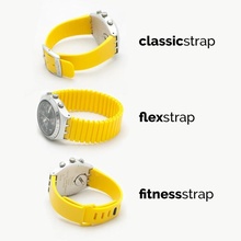 flexible watch straps fashion & accessories flex strap watches flexion swatch makeshaper 3d print model - Mito3D