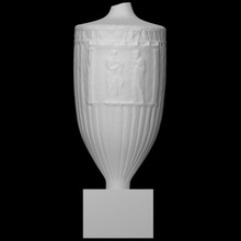 funerary lekythos scan relief 3d print model - Mito3D