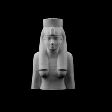 goddess hathor british museum london scan 3d print model - Mito3D