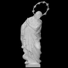 mary immaculate - reproduction statues scan holy sacred 3d print model - Mito3D