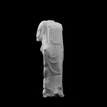 woman wearing peplos british museum london scan 3d print model - Mito3D