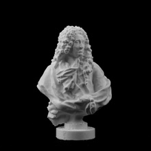 french bust metropolitan museum art york scan 3d print model - Mito3D