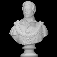 Büste Prinz albert Scan 3d print model - Mito3D