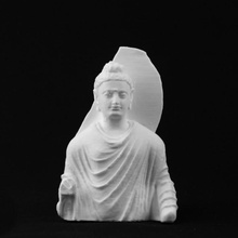 gandhara buda museu arte asiática francisco scan 3d print model - Mito3D