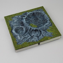 blast craters tabletop games boardgame 3d print model - Mito3D