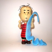 Linus van peau ventilateur art dessin animé bandes dessinées cacahuètes 3d print model - Mito3D