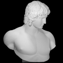 retrato antínous Varredura fracasso escultura gesso figurativo 3d print model - Mito3D