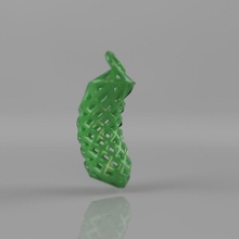 modern pickle ornament christmas 3d print model - Mito3D