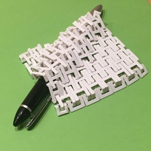 3 boyutlu yazdırılabilir kumaş moda Aksesuarlar Zincir 3d print model - Mito3D