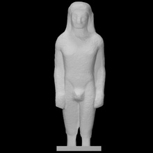 unfinished kouros youth scan boy fullbody 3d print model - Mito3D