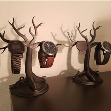 reloj estante soporte Moda accesorios Arte diseño naturaleza árbol muñeca fósil puesto vigilancia 3d print model - Mito3D