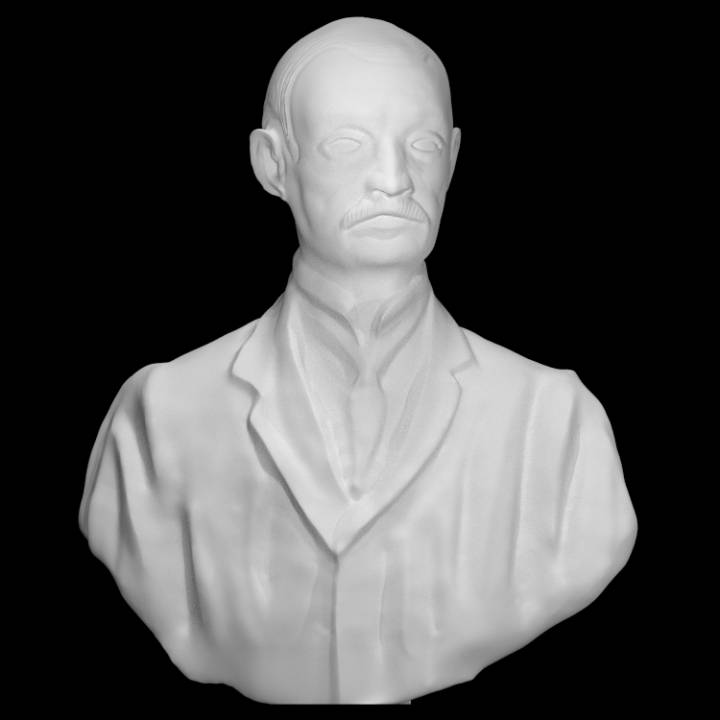 thomas fortune ryan scan rodin 3D print model - Mito3D