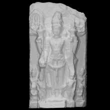 sri Vishnu analyse Bouddha 3d print model - Mito3D