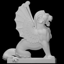 griffin scan animal 3d print model - Mito3D
