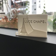 taş ocağı Luce şapel Eğitim tayvan Taichung Tunghai 3d print model - Mito3D