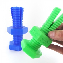 impossible 3d-printed bolt nut & garden 3d print model - Mito3D