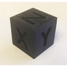 20 mm cubo calibrazione costruire 3d stampante test Stampa 3D 3d print model - Mito3D