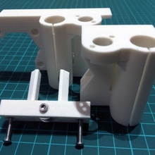 eixo motor monte preguiçoso angular estilo Construir 3d impressora xaxis 3d print model - Mito3D