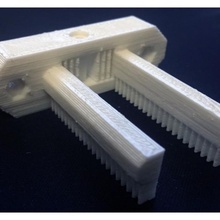 asse x tenditore dentato fannullone costruire 3d stampante 3d print model - Mito3D