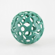 suporte vela esfera jardim titular orgânica 3d print model - Mito3D