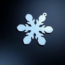 fiocco neve no2 giardino myminifactory madewithvectary makex m gioielli decorazioni natalizie 3d print model - Mito3D