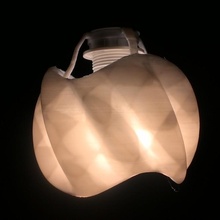 contorto cossin lampada ombra giardino paralume luce ikea 3d print model - Mito3D