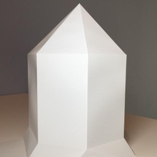 quartz crystal education 3d print model - Mito3D
