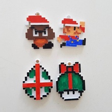 Super Mario Weihnachten Ornamente Spielzeuge Spiele Nintendo Ornament Pilz Yoshi Basteln Goomba 3d print model - Mito3D