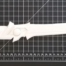 oni Genji çabuk vuruş sahne Kostüm oyunu kostüm film destek silah aşırı izleme 3d print model - Mito3D