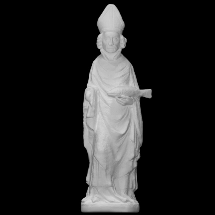 st ulrich scan worship holy saint 3D print model - Mito3D