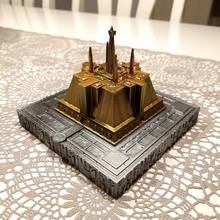 jedi tempio fan arte architettura edificio Guerre stellari struttura miniatura 3d print model - Mito3D