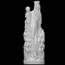 madona protetora Varredura mãe piedosos 3d print model - Mito3D