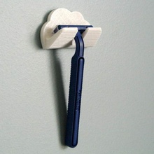 razor holder & garden bathroom 3d print model - Mito3D