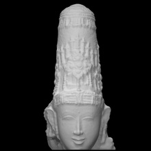 devi scan statue 3d print model - Mito3D