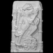 varaha lifting bhudevi scan statue group 3d print model - Mito3D