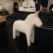 dala horse toys & games dalah st dalahorse swedishhorse 3d print model - Mito3D