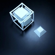4d polytope cube education polygon 4-d fourd polytopes fourdimensional 4dimensional 3d print model - Mito3D