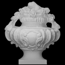 dekore edilmiş vazo taramak nesne 3d print model - Mito3D
