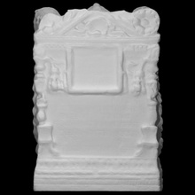 enterro peito Varredura quadra funerária 3d print model - Mito3D