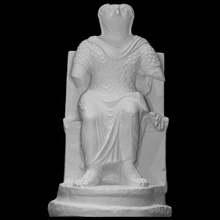 Horus Varredura homem coruja 3d print model - Mito3D