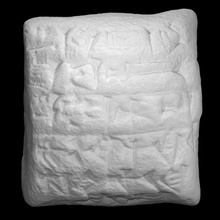 cuneiform tablet - dead sheep scan language dead-sheep 3d print model - Mito3D